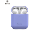 Baseus Silica Series Ultra-thin Silicone Protector Case for Airpods 1 / 2 Apple Violet