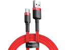 Baseus CABLE USB TO USB-C 2M/RED CATKLF-C09
