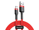 Baseus CABLE LIGHTNING TO USB 2M/RED CALKLF-C09
