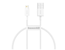 Baseus Superior Cable USB - Lightning 2,4A 0,25 m White