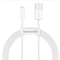 Baseus Cable Superior USB - Lightning 1,5 m 2,4A White