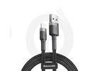 Kabelis Baseus Apple CAFULE CABLE - USB TO LIGHTNING - 2.4A 1 METER Black