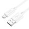 Hoco cable USB A to Micro USB 2,4A X88 1 m white