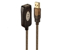Lindy CABLE USB2 EXTENSION 20M/42631