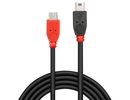 Lindy CABLE USB2 MICRO-B TO MINI-B/0.5M 31717
