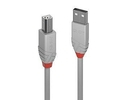 Lindy CABLE USB2 A-B 1M/ANTHRA GREY 36682