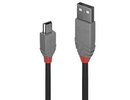 Lindy CABLE USB2 A TO MINI-B 2M/ANTHRA 36723