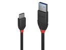 Lindy CABLE USB3.2 A-C 1M/BLACK 36916