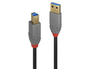 Lindy CABLE USB3.2 A-B 5M/ANTHRA 36744