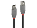 Lindy CABLE USB2 TYPE A 0.5M/ANTHRA 36701