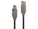 Lindy CABLE USB3.2 A-B 1M/ANTHRA 36741