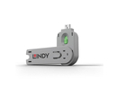 Lindy USB PORT BLOCKER KEY/GREEN 40621