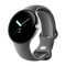 Google Pixel Watch WiFi 41mm Polished Silver Case with Sport Band - Charcoal