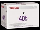 Galda tenisa bumbiņas TIBHAR 40+ SYNTT * baltas 72 gb./iep.