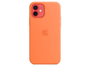 Apple Silicone Case with MagSafe for iPhone 12 mini Kumquat