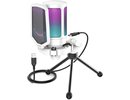 Fifine A6V Cardioid Wired Microphone with RGB USB