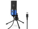 Fifine K669L Blue Condenser Microphone | USB