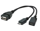 Gembird CABLE USB OTG AF +MICRO BF TO/MICRO BM A-OTG-AFBM-04