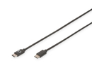 Digitus USB Type-C Connection Cable AK-300138-010-S USB Male 2.0 (Type C), USB Male 2.0 (Type C), Black, 1 m