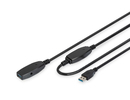 Digitus USB Extension cable DA-73105 USB 3.0, 10 m, Black