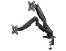 Deltaco GAMING Dual Monitor Stand for 13"-32" Screens | Black