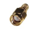 Hismart RPSMA-male Crimp Connector for RG58 Cable