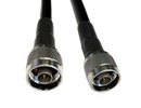 Hismart Cable LMR-400, 0.5m, N-male to N-male