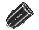 Charger CHOETECH USB-C, USB-A: 12-24V, 30W, QC3.0+ PD3.0
