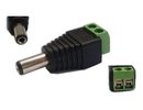 Extra digital Power male connector 5.5x2.1, 10pcs