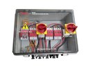 CNC PV Combiner Box, DC 4in-4out, IP66