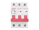 CNC Miniature Circuit Breaker, 3P, 40A, Class C, 6kA