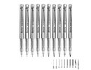 Acrylic Fineliner Pens ARRTX, Black, 10pcs