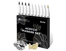 Acrylic Marker Pens ARRTX, 4 Colours, 10pcs