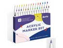 Acrylic Marker Pens ARRTX 30B, 30 Colours