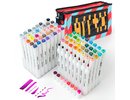 Double-sided Marker Pens ARRTX Oros, 80 Colours