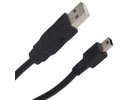 Extra digital Cable USB – USB mini, 1.5m