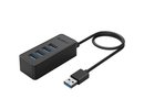 Extra digital Hub ORICO USB W5P-U3-100-BK-PRO