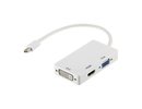 Extra digital Adapter mini DisplayPort į HDMI, DVI, VGA