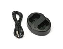 Extra digital Charger CANON LP-E8, Dual