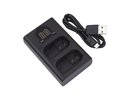 Extra digital Charger PANASONIC DMW-BLK22, Dual