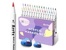 Acrylic Marker Pens ARRTX 30A, 30 Pastel Colours