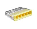 Hismart Splicing Connector, 5x 0.5-2.5mm², 24A, 450V, 100pcs