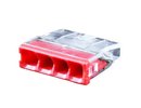 Hismart Splicing connector, 4x 0.5-2.5mm², 24A, 450V, 100pcs