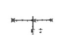 Hismart Triple-Monitor 17"-27" Desk Mount