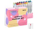 Acrylic Marker Pens ARRTX 30D, 30 Colours