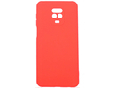 Evelatus Xiaomi Redmi Note 9 Pro / Redmi Note 9S Nano Silicone Case Soft Touch TPU Xiaomi Red