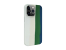 Evelatus iPhone 14 Pro Max Silicone case Multi-Colored Apple Green