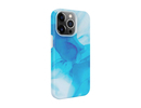 Evelatus iPhone 13 Pro Premium Silicone case Customized Print Apple Blue