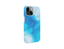 Evelatus iPhone 13 Premium Silicone case Customized Print Apple Blue