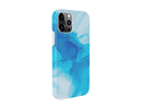 Evelatus iPhone 12 Pro Max Premium Silicone case Customized Print Apple Blue